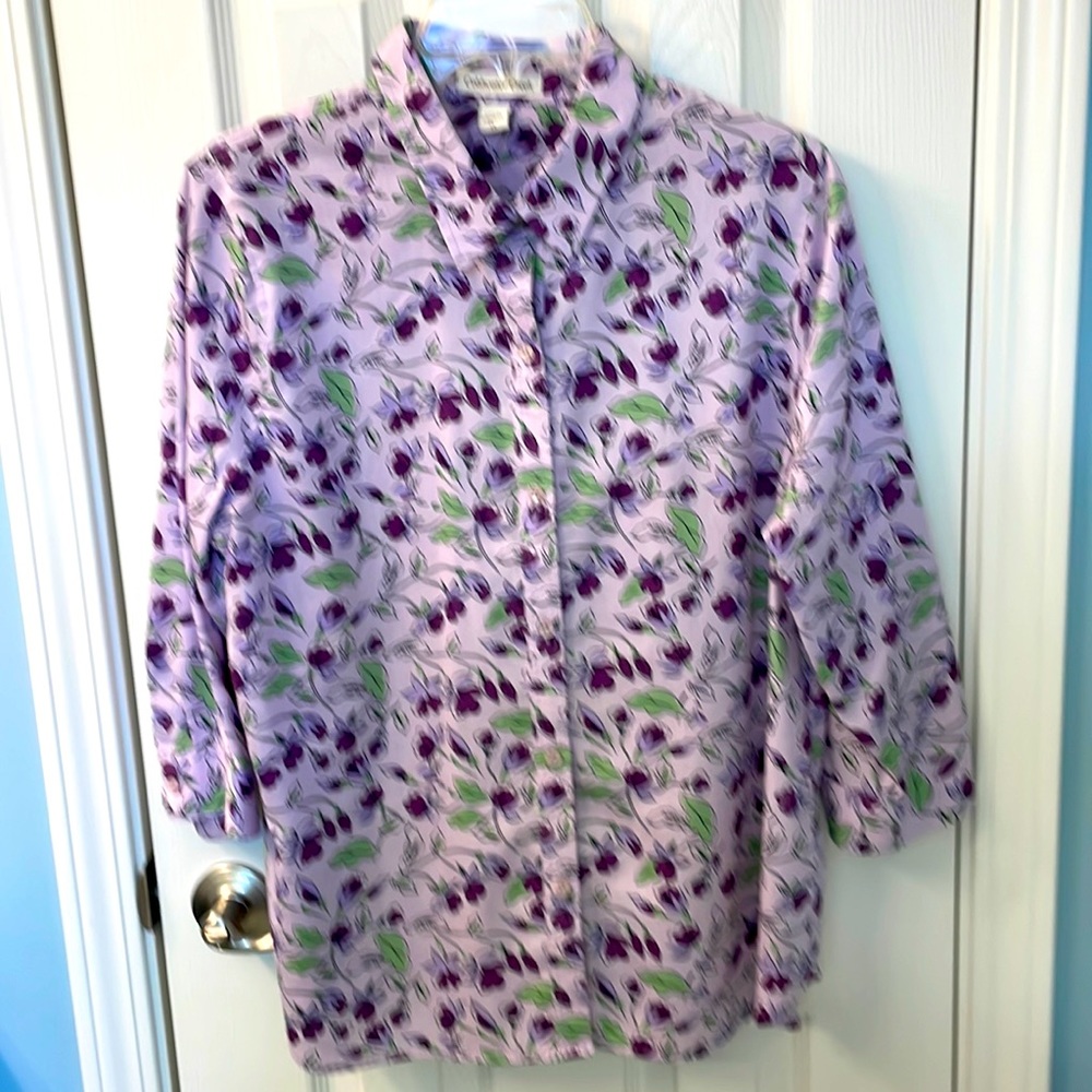 Women’s Coldwater Creek Button Up Shirt, Size PL